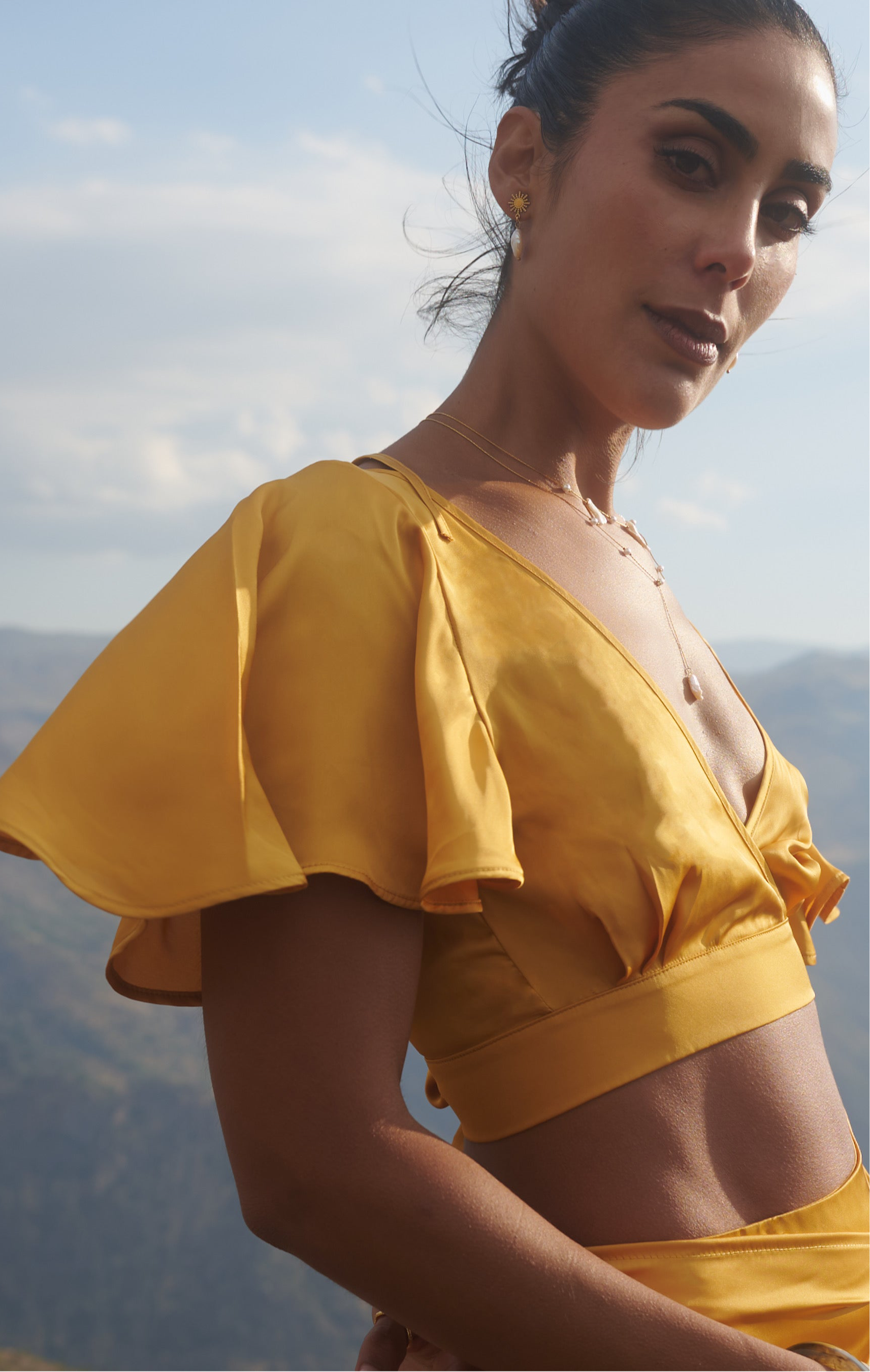 Top Aurora Mostaza - Astra Magnolia