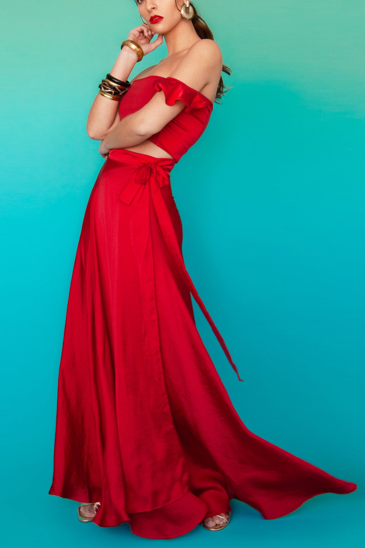 Top Sol Rojo