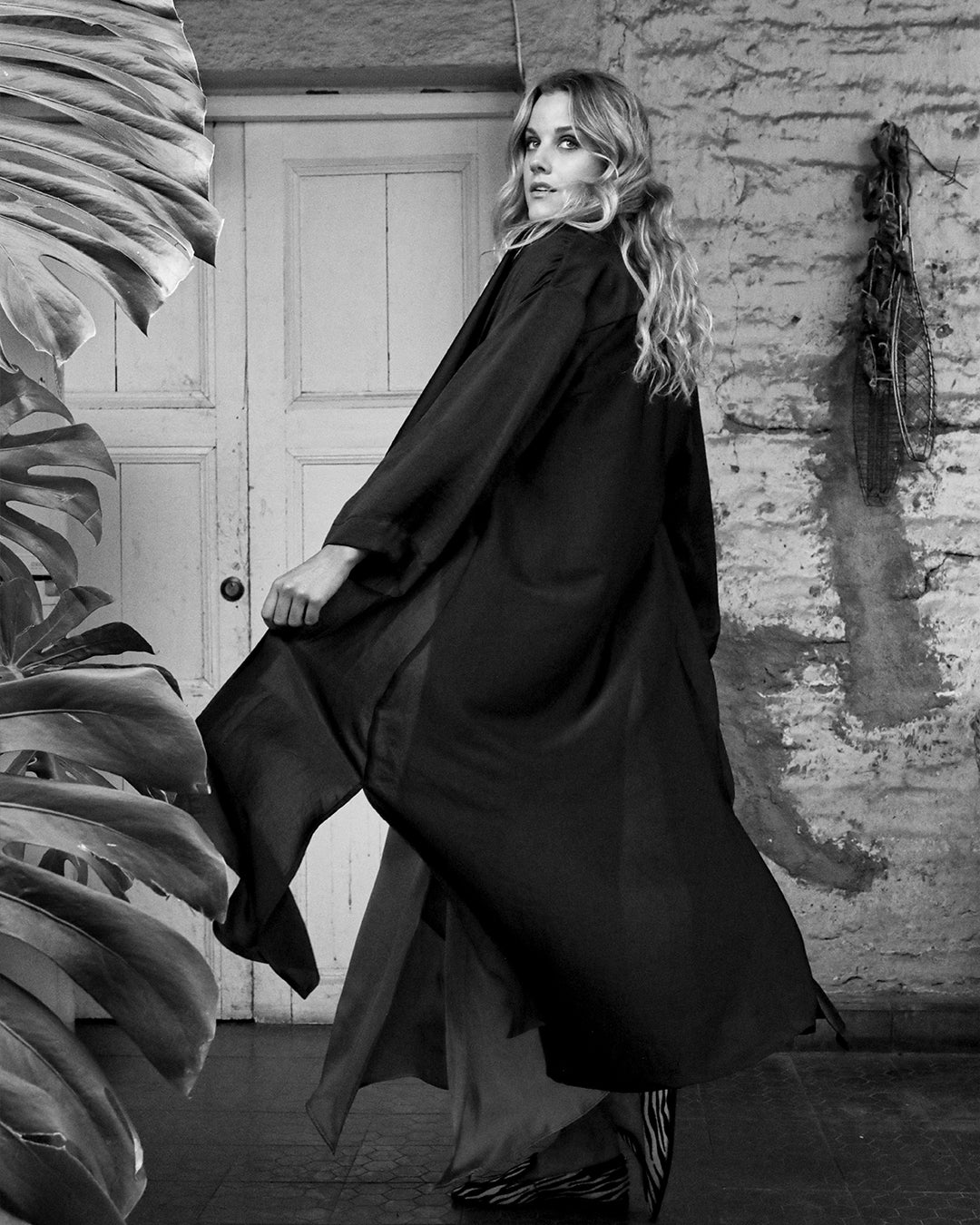 Kimono Leda Negro
