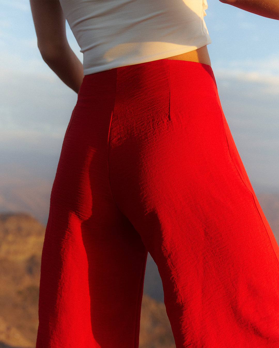 Pantalón Milka Rojo