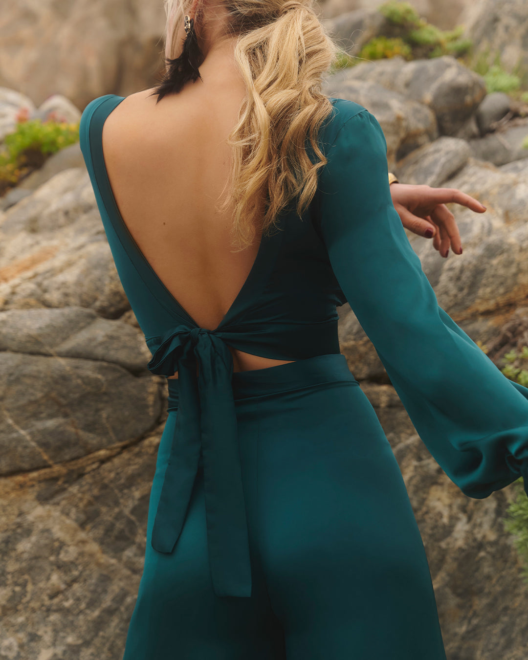 Top Filipa Verde Botella