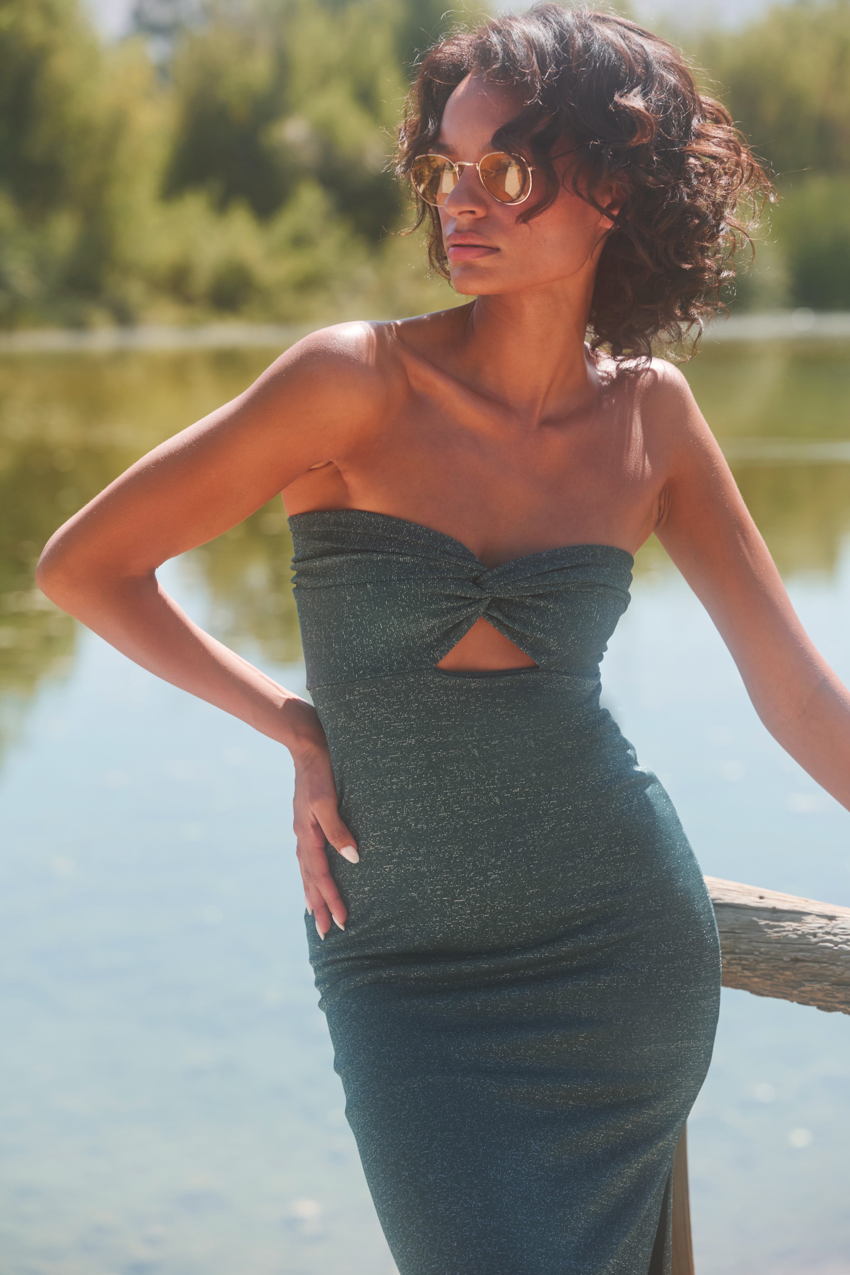 NEW Vestido Ursa Verde