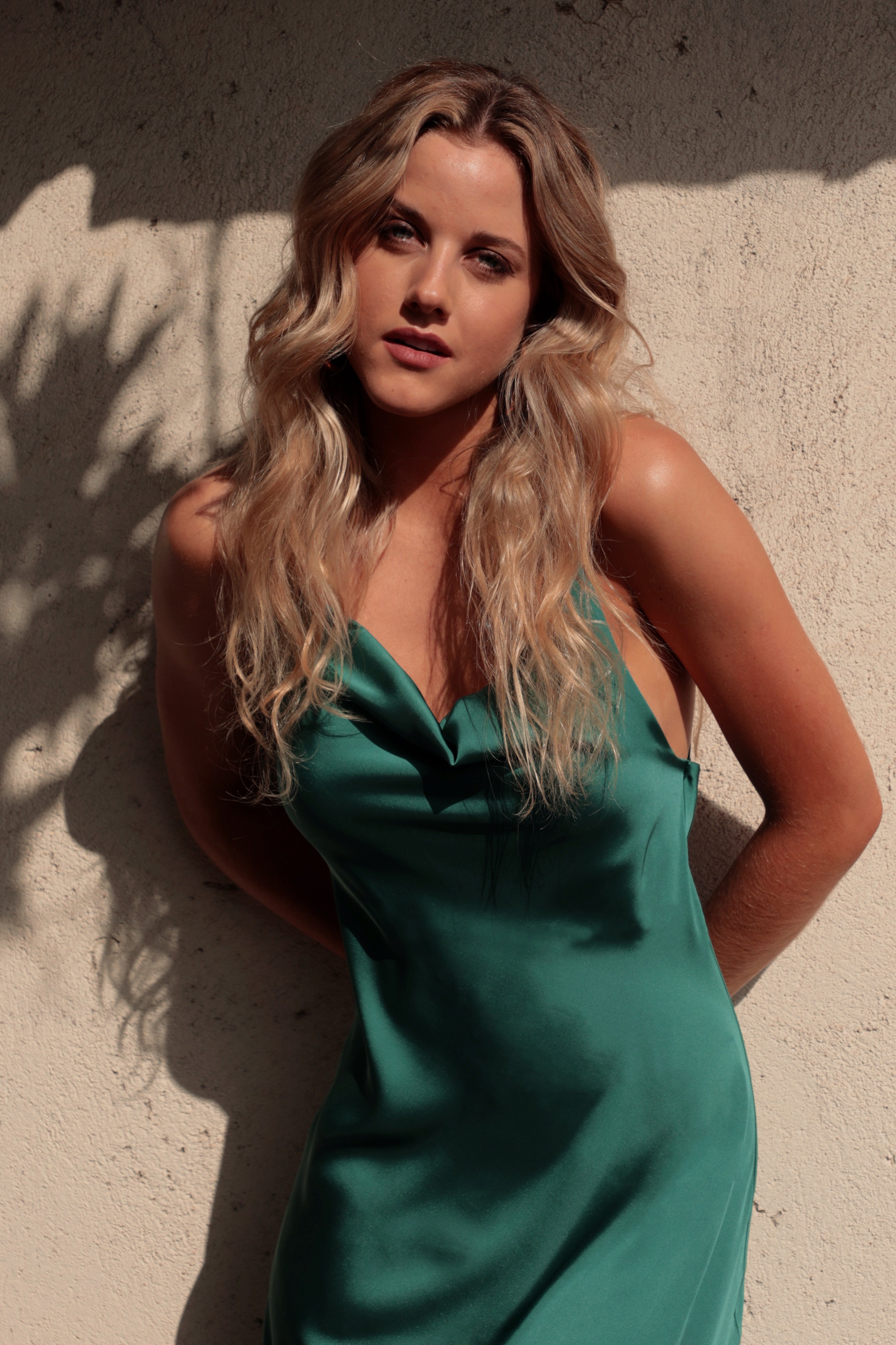 Vestido Helena Verde Botella