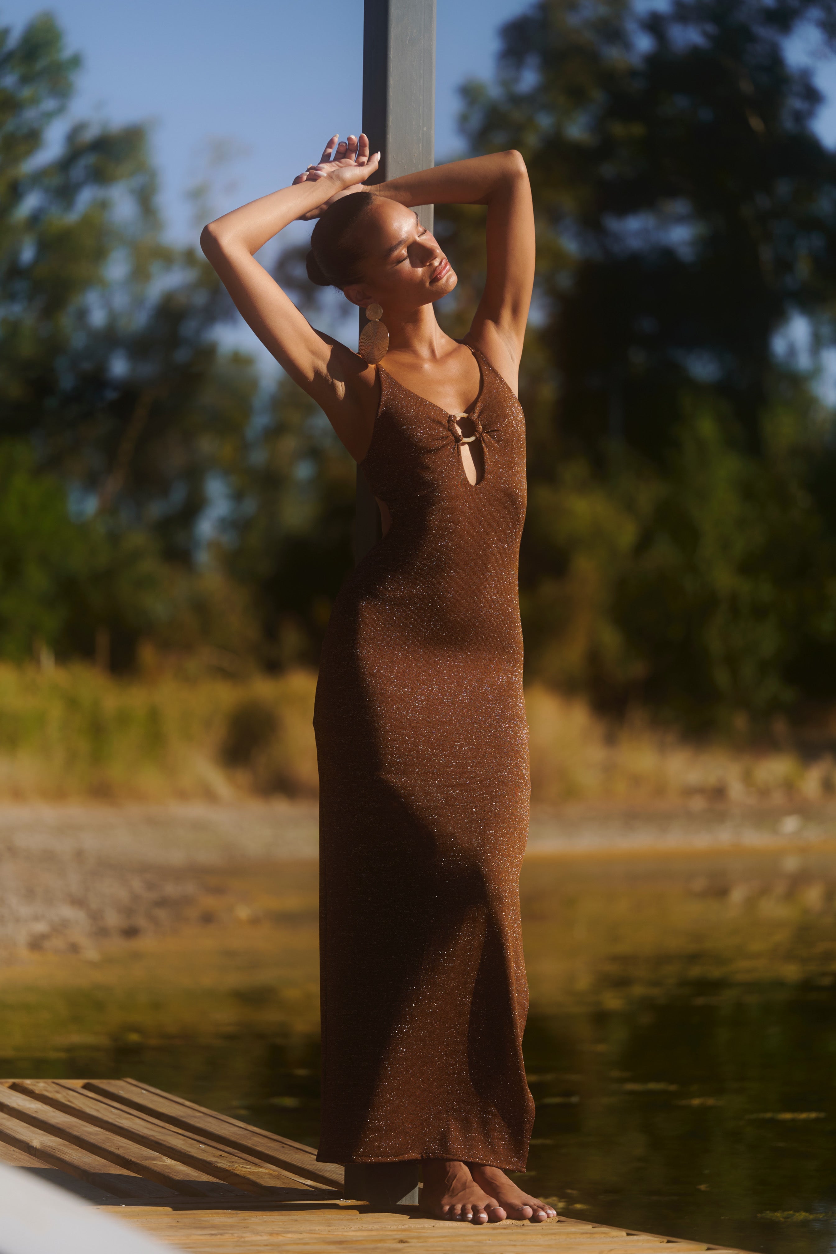 NEW Vestido Hera Brun