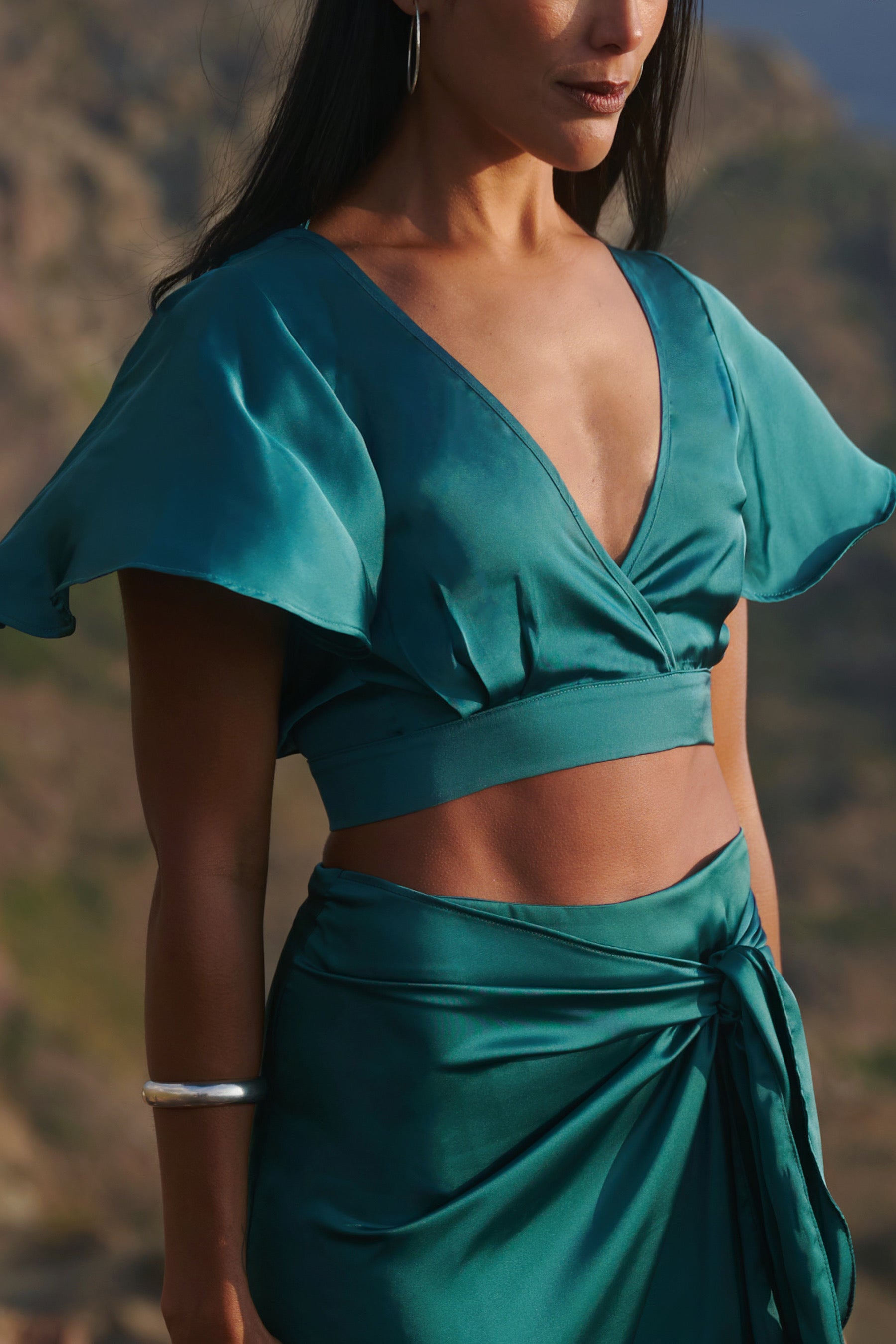 Falda Aura Esmeralda