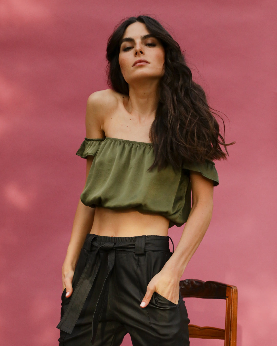 Top Gypso Verde Olivo