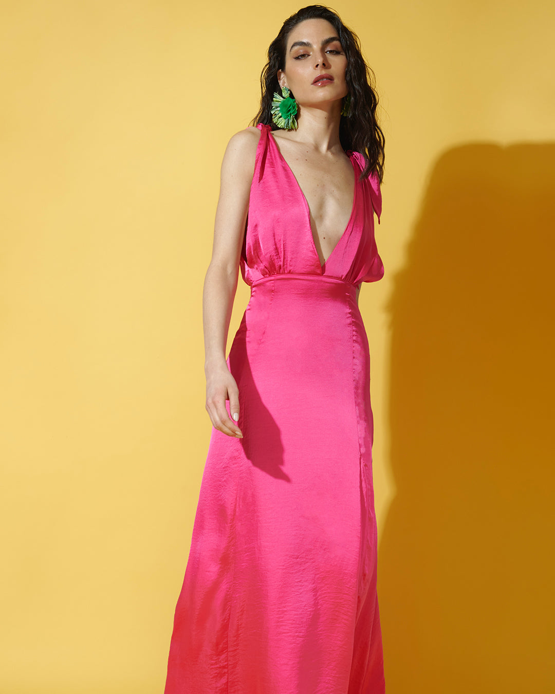 Vestido Fiora Fucsia