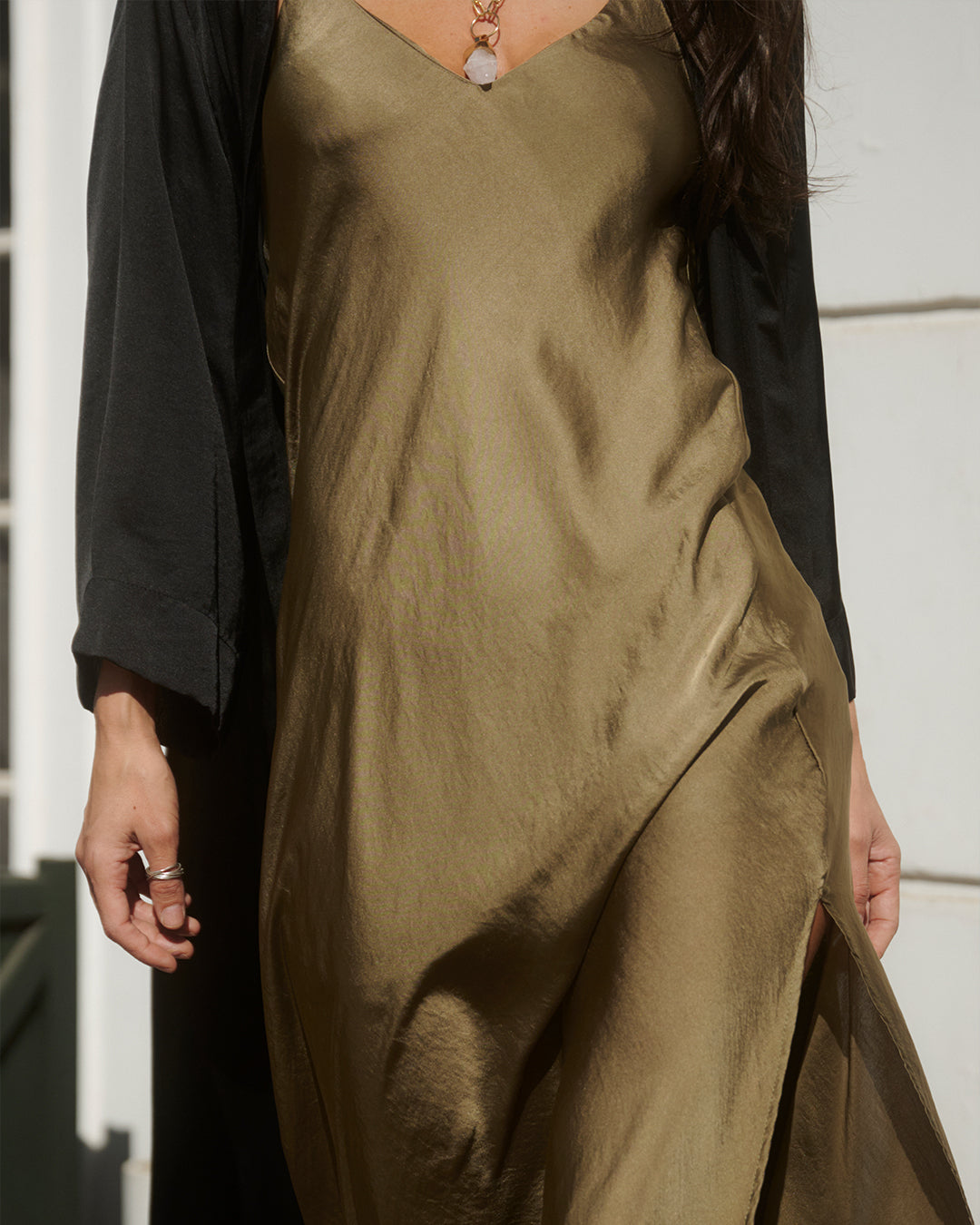 PREVENTA Vestido Isis Olivo