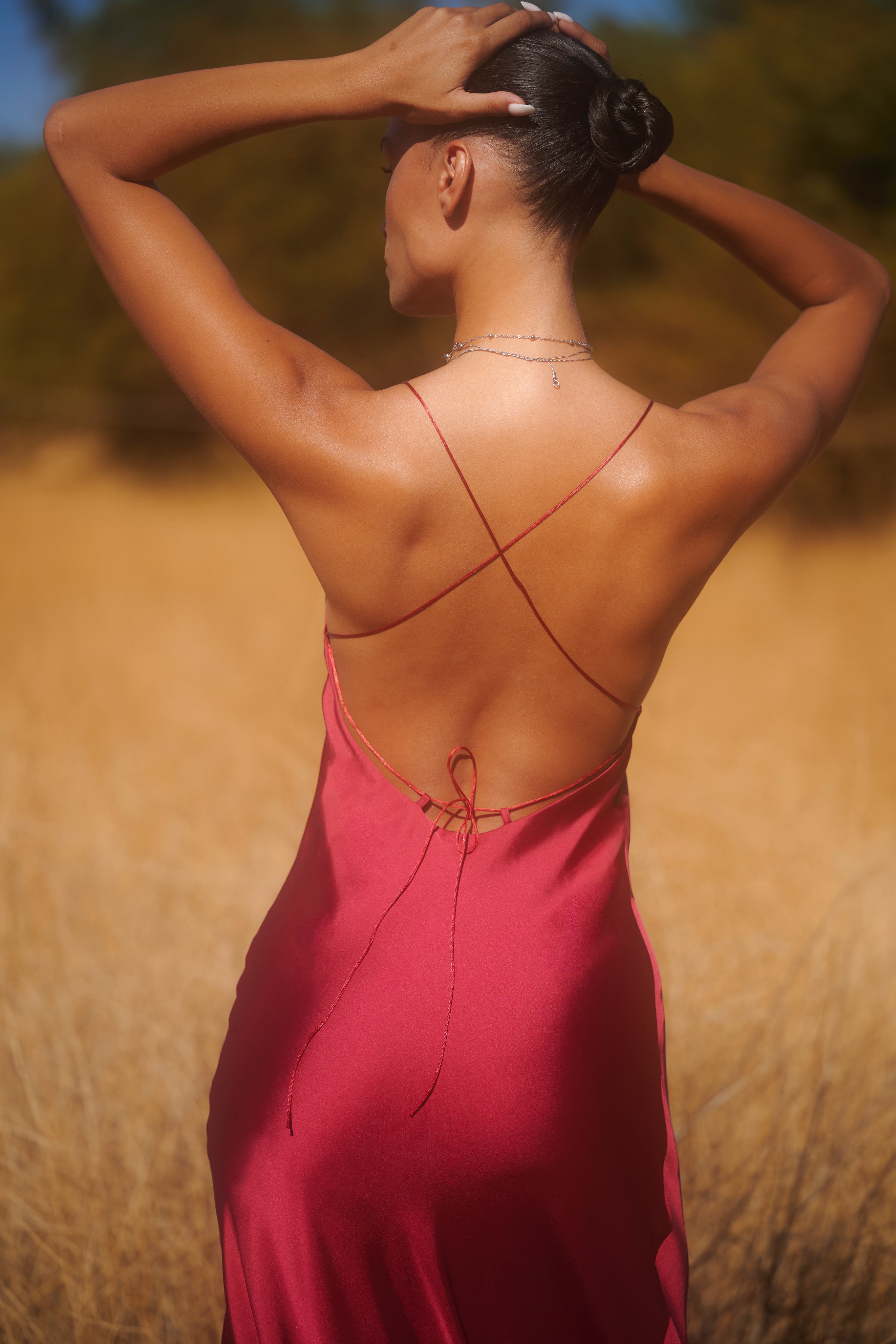 Vestido Isis Magenta