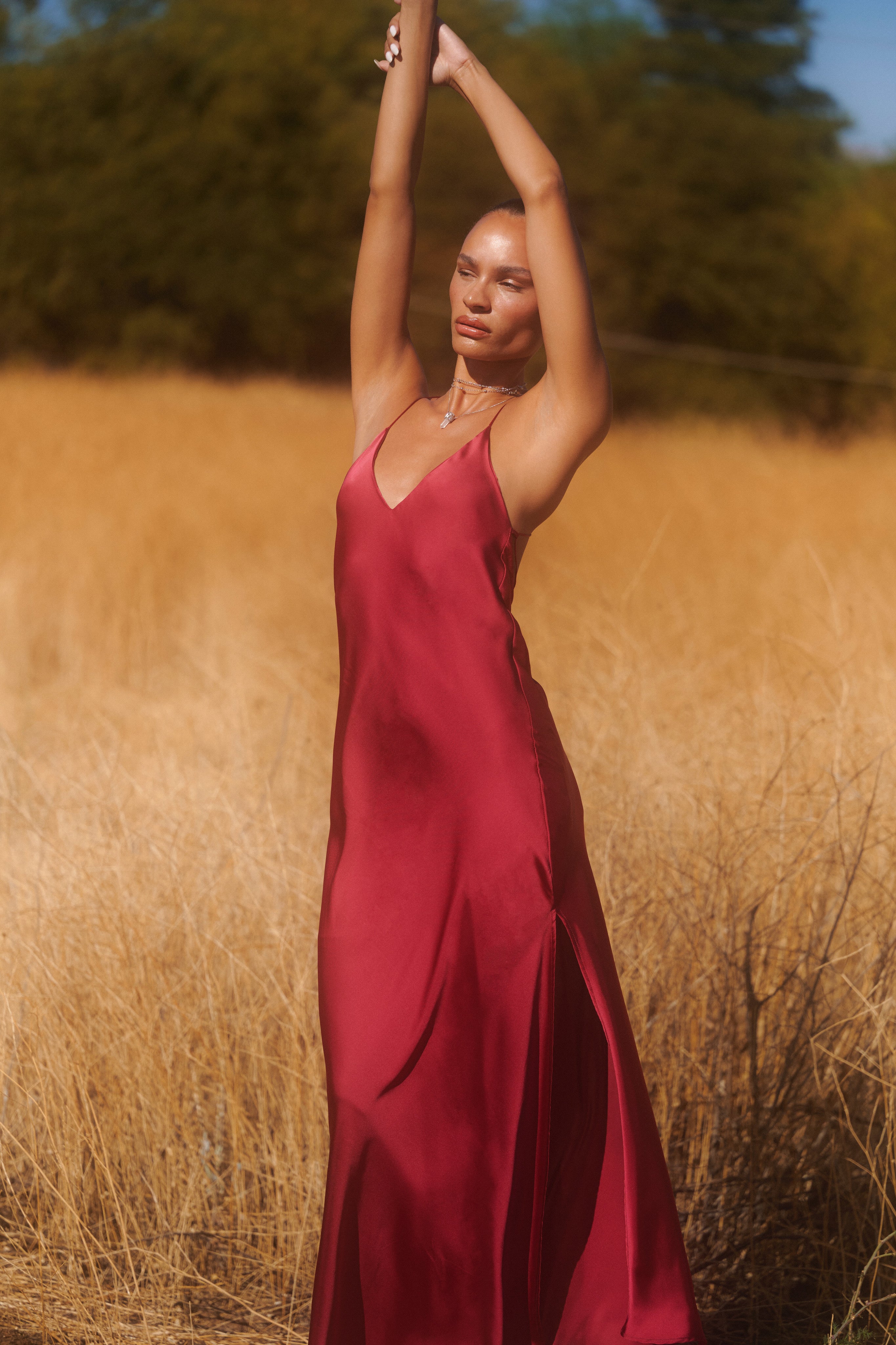 Vestido Isis Magenta