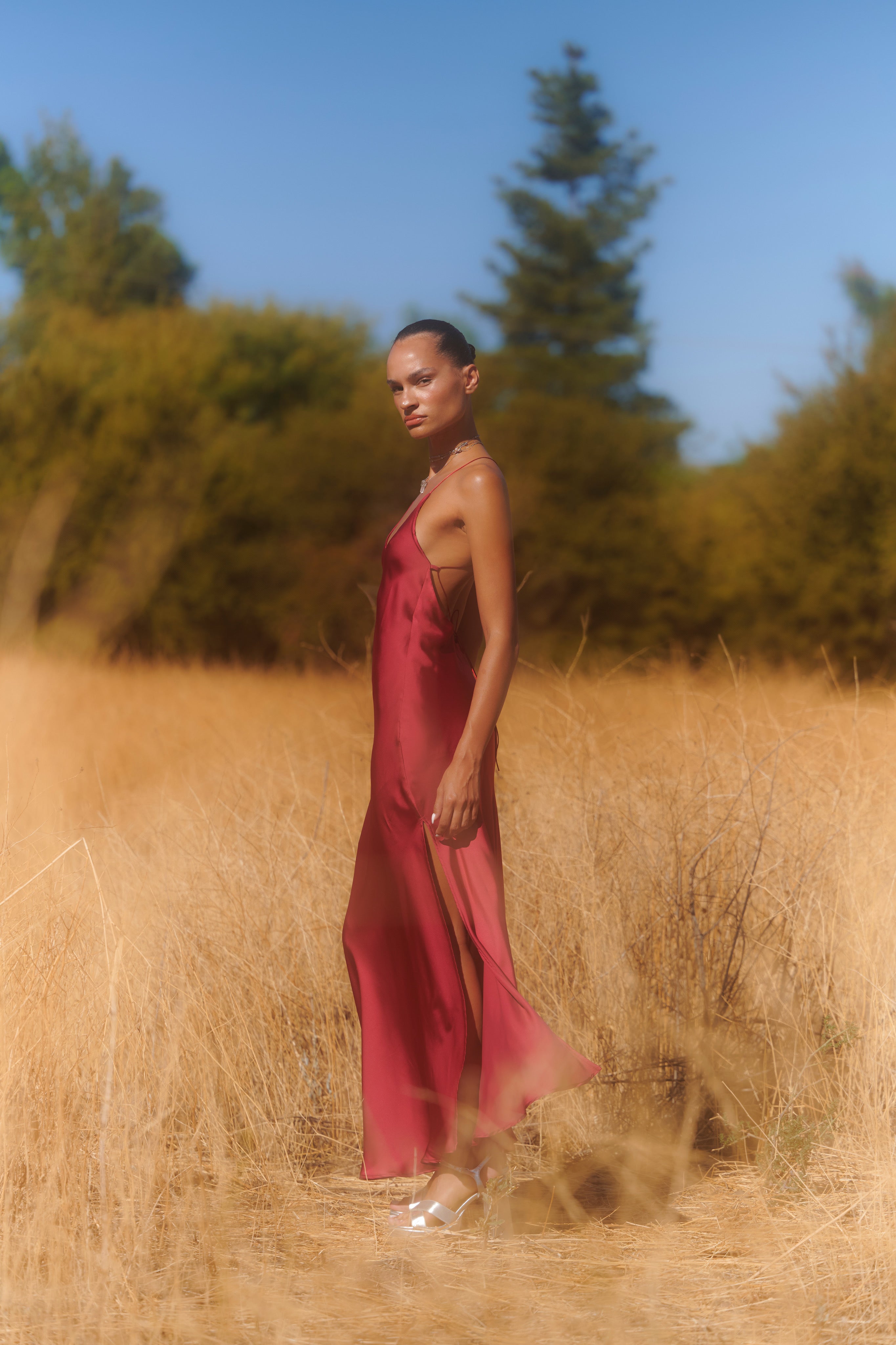 Vestido Isis Magenta