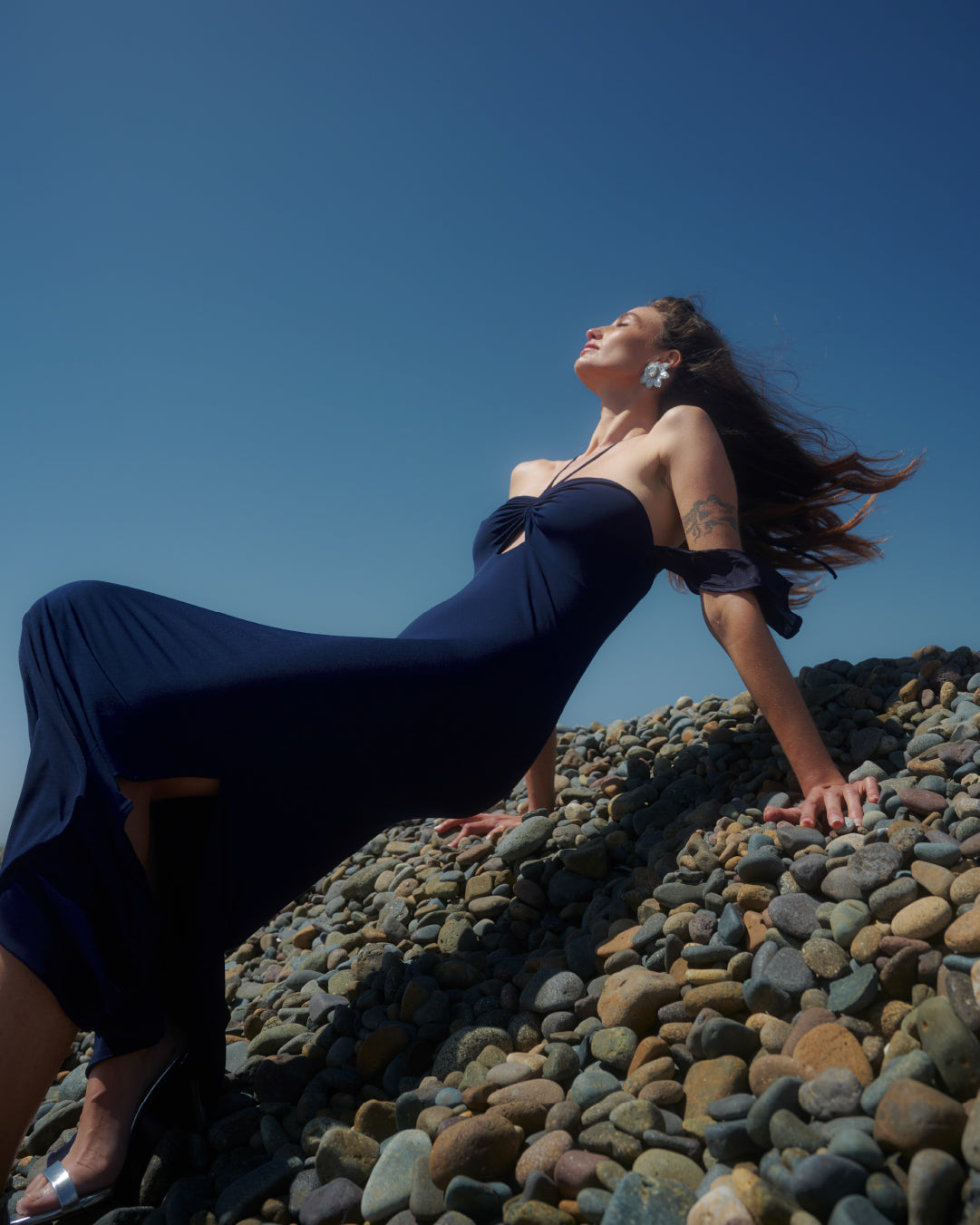 Vestido Muna Azul Blueberry