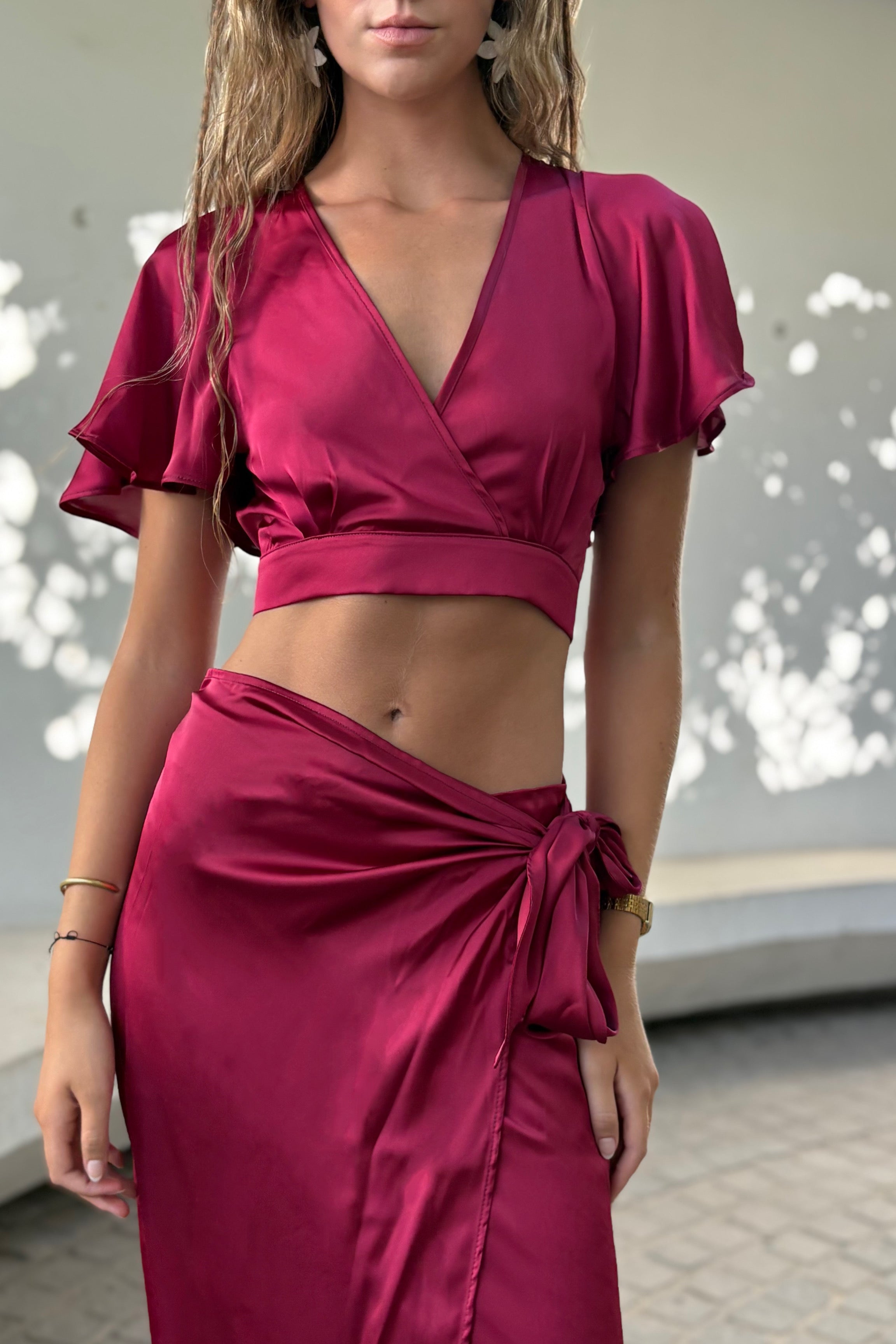 Falda Aura Magenta - Astra Magnolia