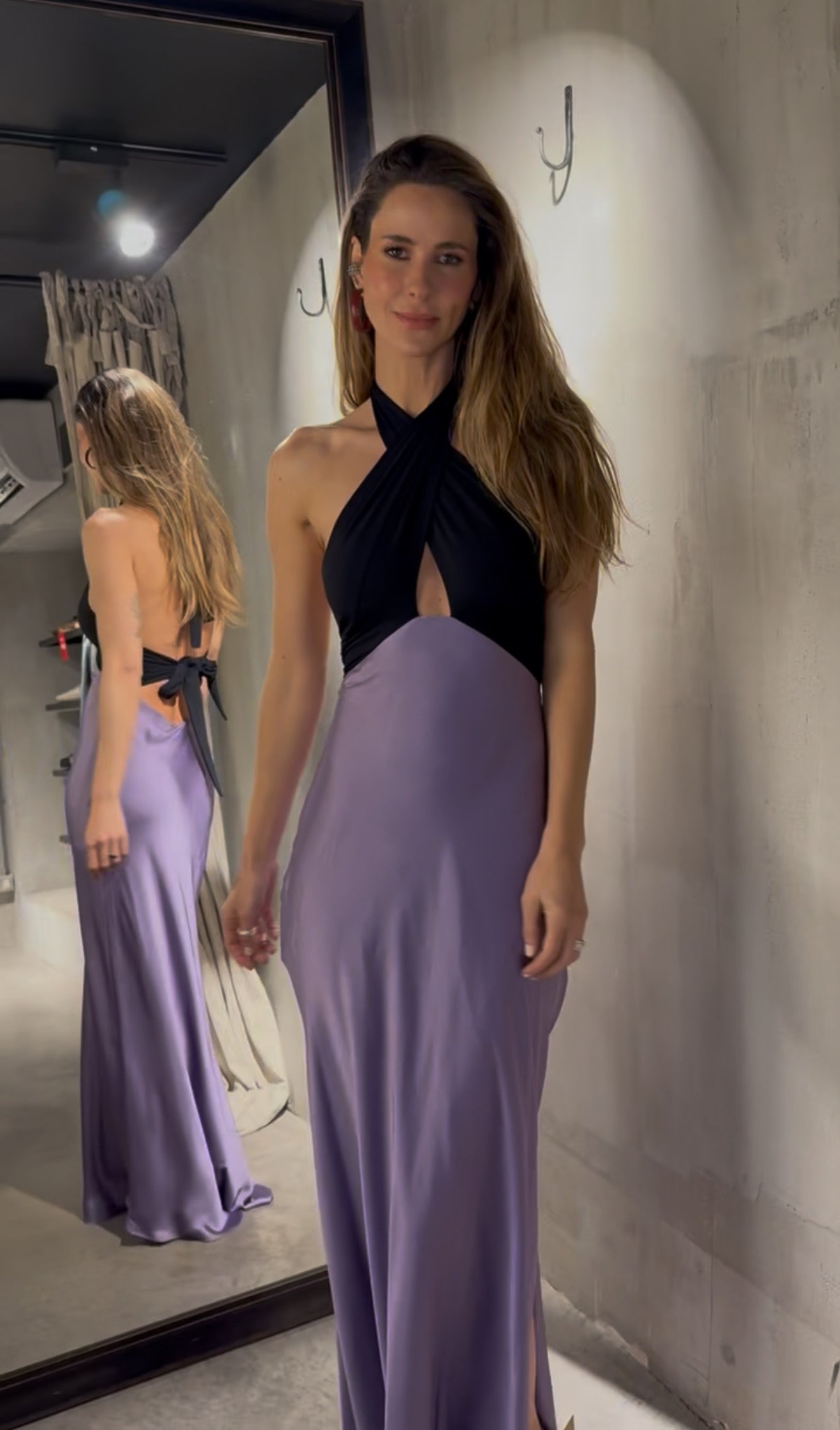 Vestido Cosima Malva