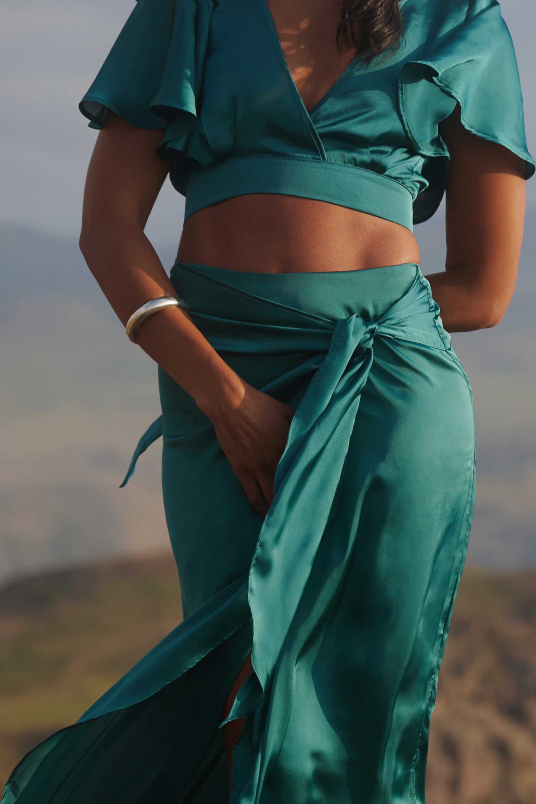 Falda Aura Esmeralda