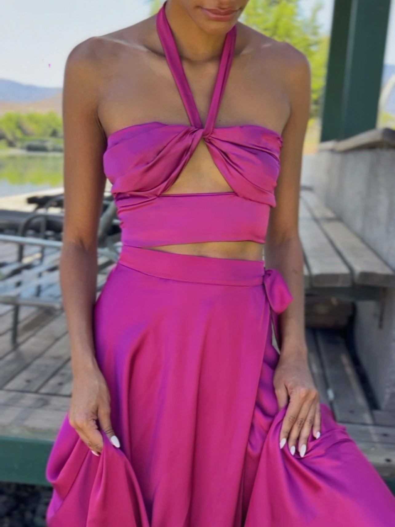 NEW Top Beca Cherry